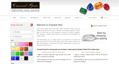 Desktop Screenshot of crescentgems.com
